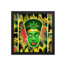 Cannabis Queen Framed poster