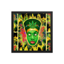 Cannabis Queen Framed poster